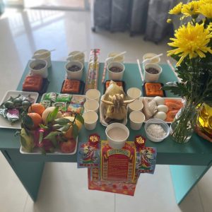 MÂM CÚNG NHÀ MỚI