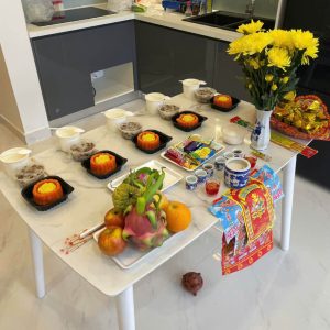 MÂM CÚNG NHÀ MỚI