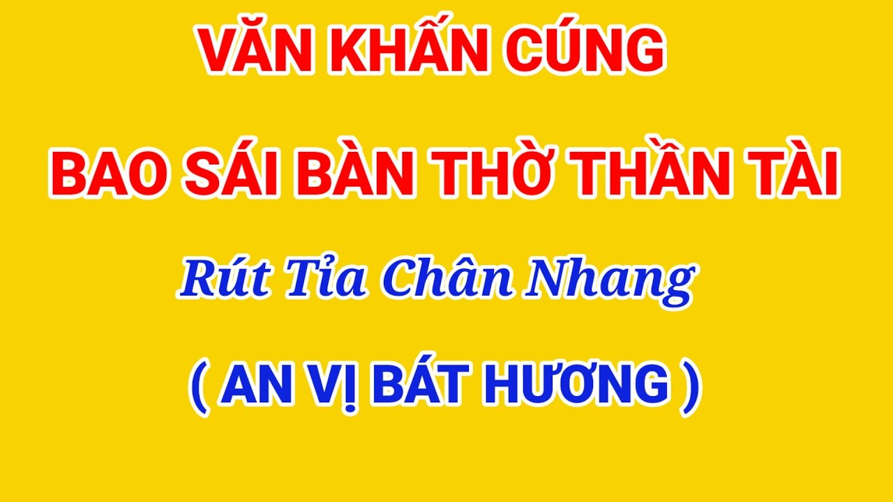 Cách chuẩn bị trước khi bao sái bàn thờ và tỉa chân nhang