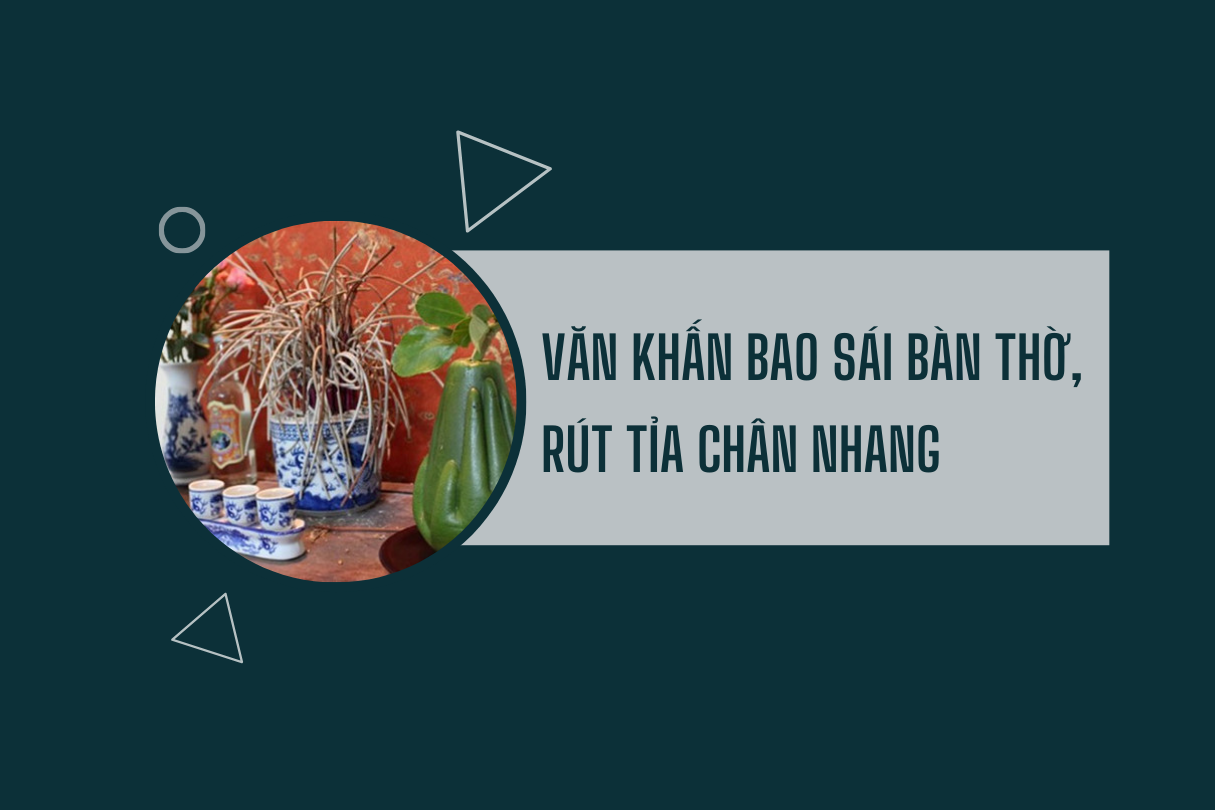 Bao sái bàn thờ là gì và tại sao cần thực hiện?