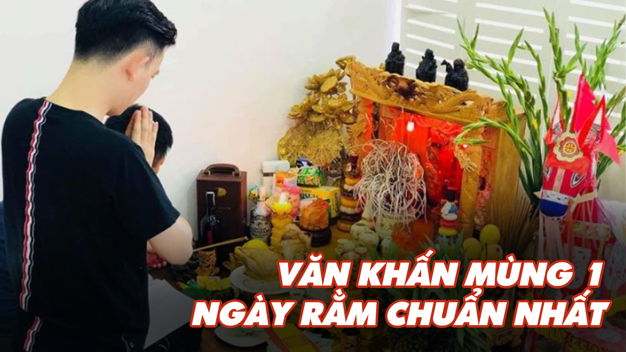 Các bài văn khấn ngày rằm mùng 1 chuẩn nhất